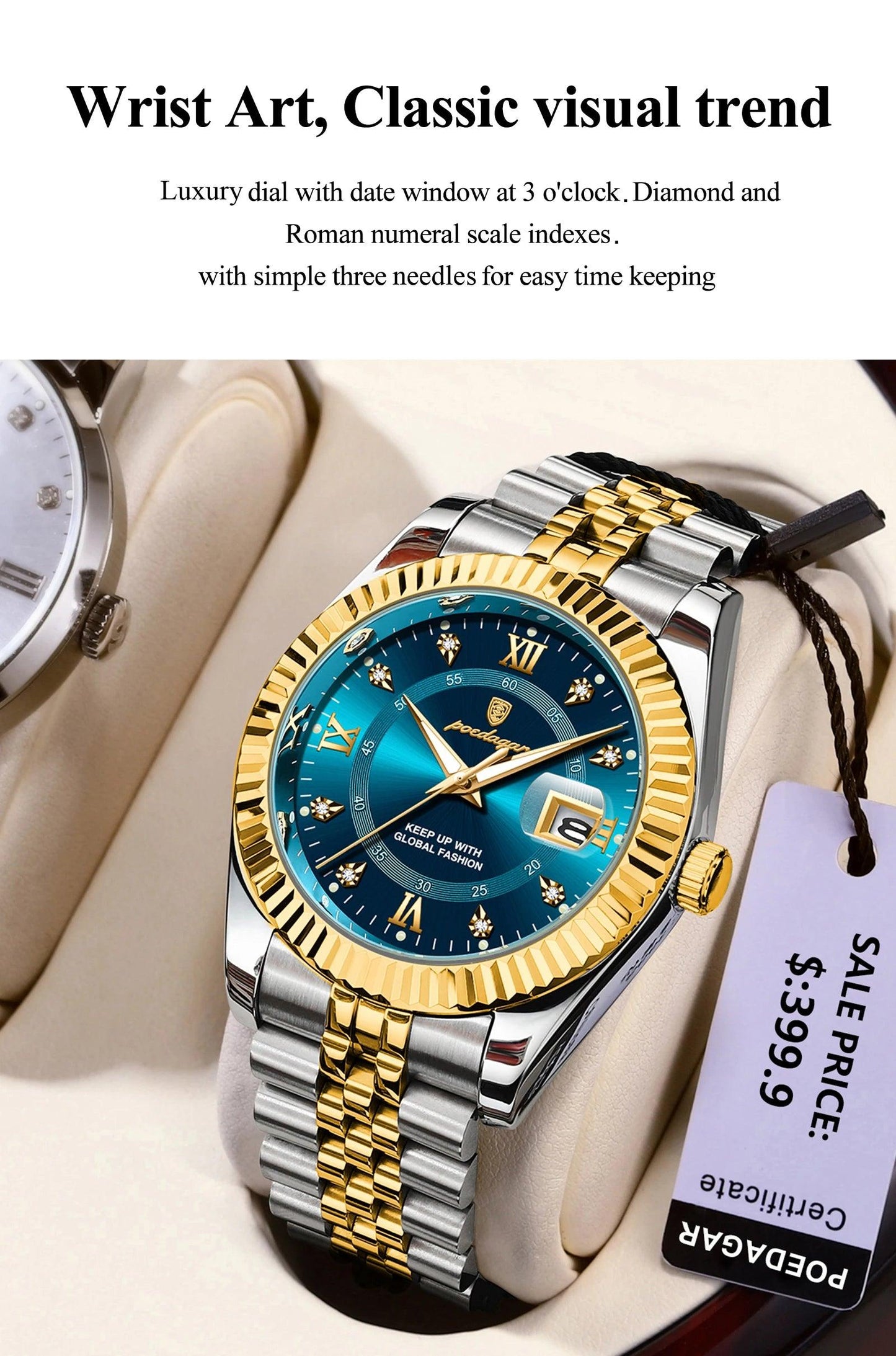 Luxury Sport Wrist Watch For Man Waterproof - Trend Fusion