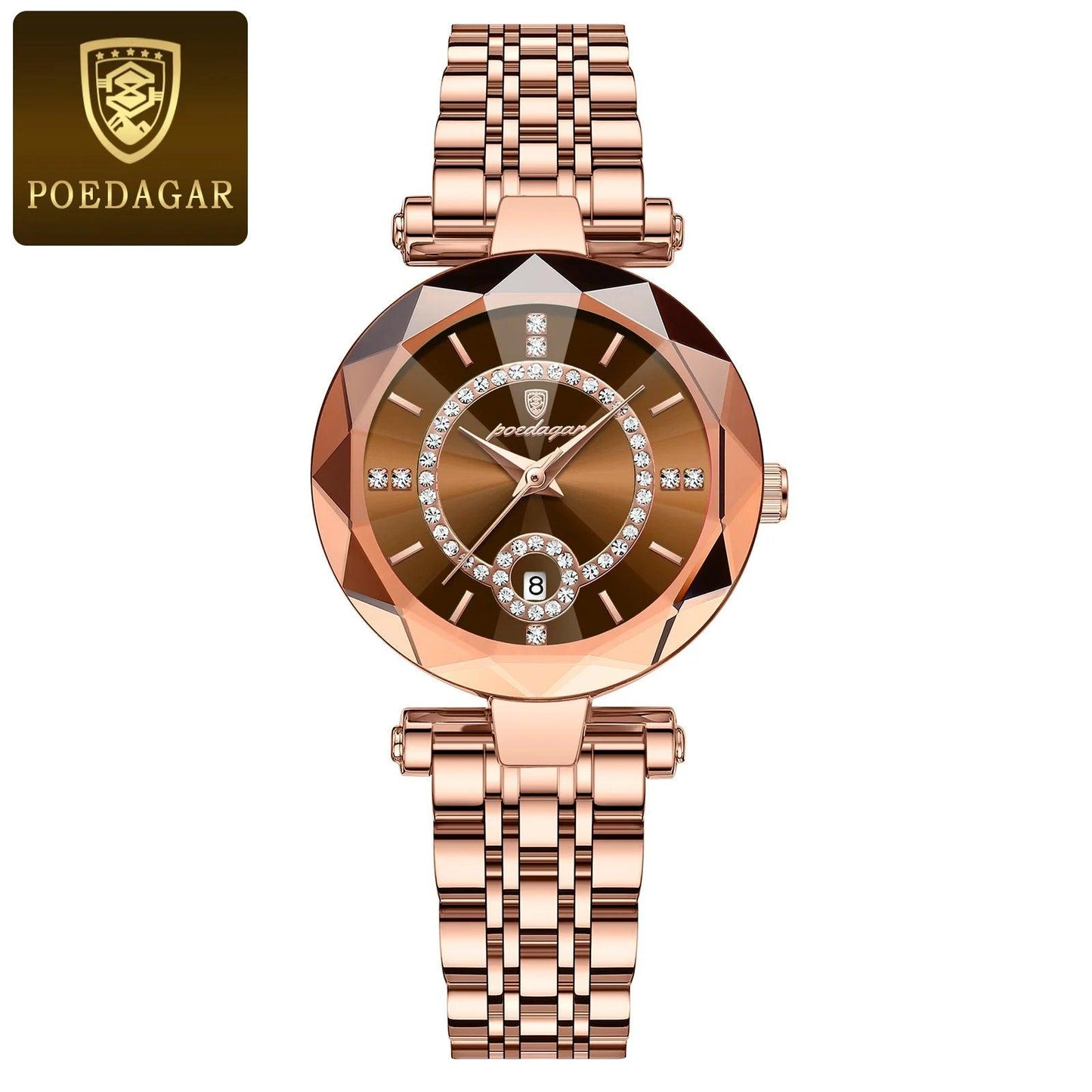 Women Luxury Wrist Watch Elegant High Quality Diamond - Trend Fusion