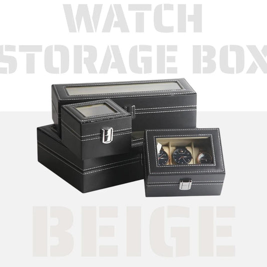 Collection Box Leather Clamshell Display Box Watch Packaging Gift Box - Trend Fusion